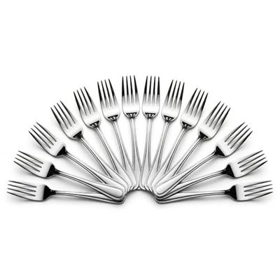 Mumma's LIFE Stainless Steel Dinner Forks | Set of 12Piece