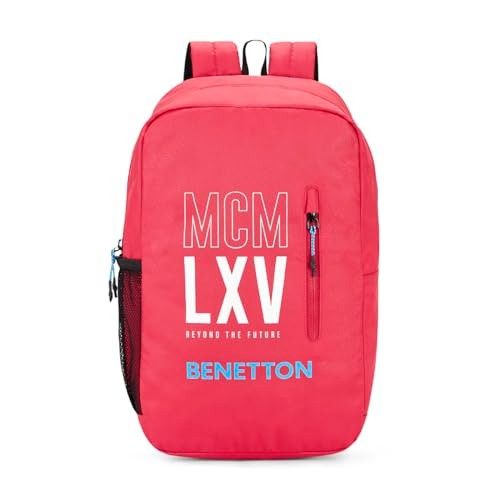 UNITED COLORS OF BENETTON Caspian 16L Polyester 2 Compartment Laptop Backpack