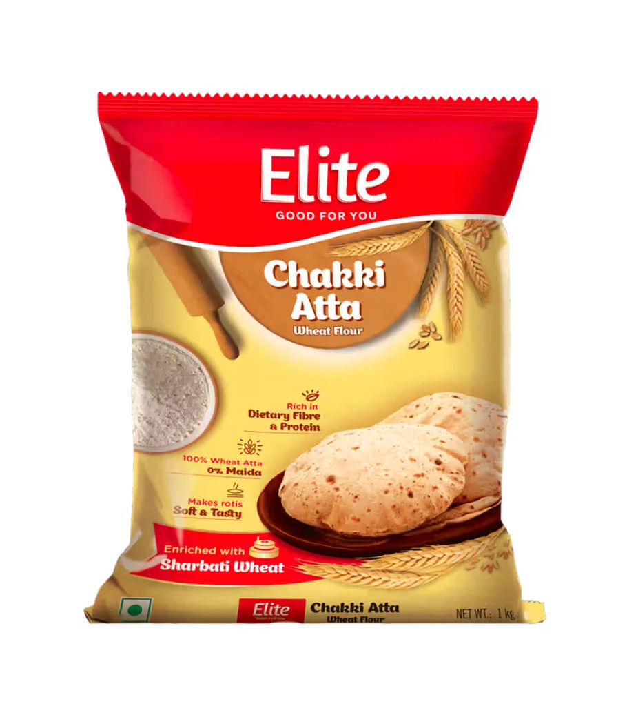 Instamart : Elite Whole Wheat Chakki Atta - 1kg