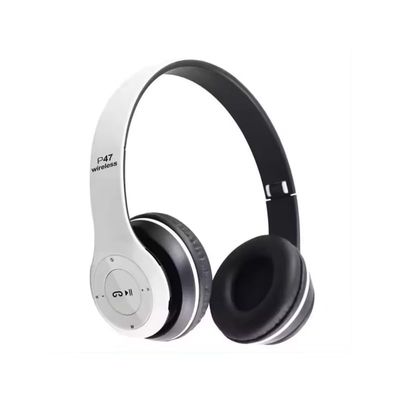 P47 Bluetooth Over Ear Headphones Wireless with Mic (Multicolor)