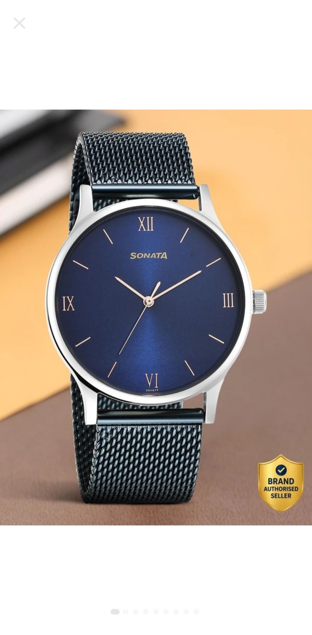 Sonata Analog Watch - For Men 77105KM02