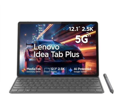 Lenovo Idea Tab Plus | 12GB RAM | 256GB ROM | 12.1" | 5G | Luna Grey