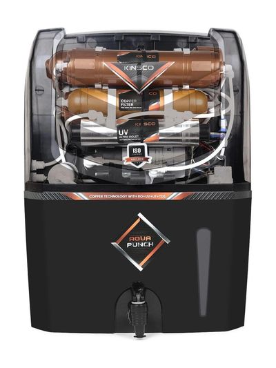 Kinsco Aqua Punch 15 L RO + UV + UF + Copper + TDS Control Water ...more