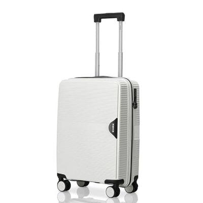 HRX Parabola Cabin Size Intergallcatic Grey Polypropylene Hard Shell Suitcase