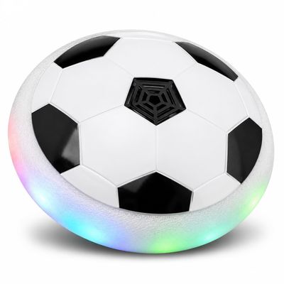 Hover Ball | Floating Hover Football Toy with 3 Speed Modes & LED Light | 4 AA Battery, Durable Build, Indoor Soccer | Gift for Boys & Girls