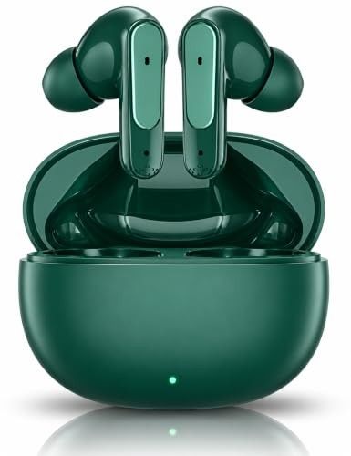 Shinepro Truly Wireless TWS Earbuds, AI-ENC Calls, 50Hrs Playtime with Type-C Fast Charging, in-Ear Bluetooth 5.3 Headphone, Immersive Audio, Voice Assistant, IPX5 Water Resistant