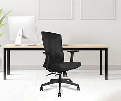 [Canara Bank] INNOWIN Henry Ergonomic Office Chair (Medium Back) | 3-Year Warranty