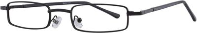 Visions India Unisex Rectangle Full Frame Power Reading Glasses (+2.75, Black, Siz-PC)