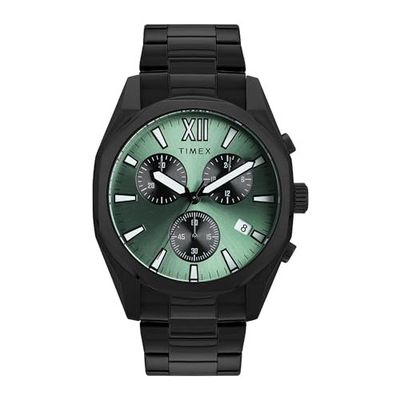 TIMEX Analog Watch for Men Available in Multicolor Dial & Gold Stainless Steel Bracelet Band - Water Resistant Wrist Watches