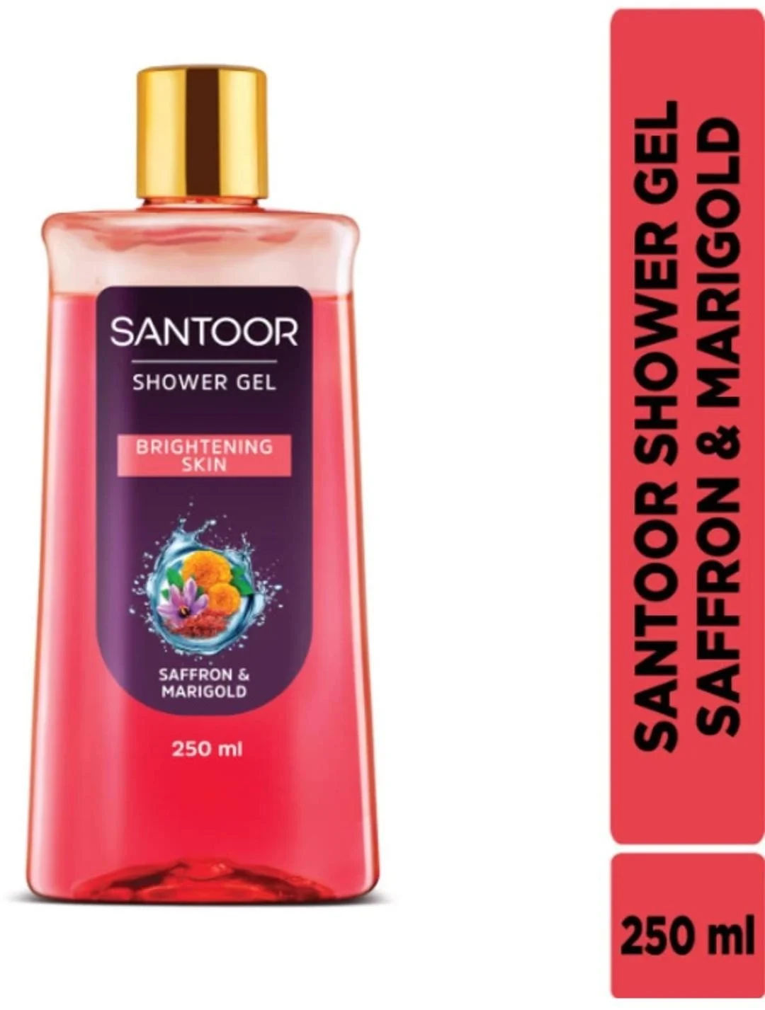 Santoor Saffron & Marigold Skin Brightening Shower Gel For Women