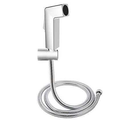 Aquieen Health Faucet Set with 1 meter ss304 shower tube & hook (Kubix)