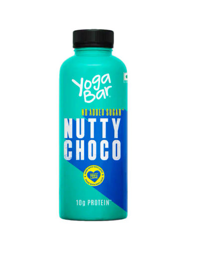 Instamart : Yogabar 10g Protein Shake - Nutty Choco, 180 ml