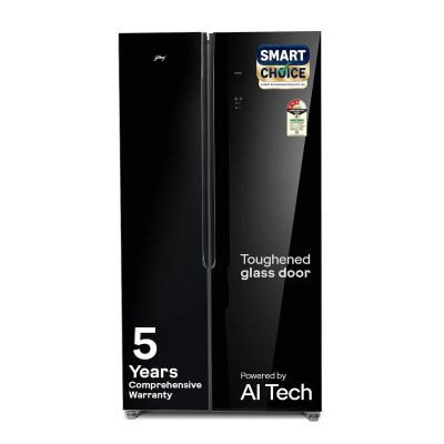 Godrej 540 L 3 Star 5 Years Comprehensive Warranty 4 Intelligent Modes|Toughened Glass Door|Frost Free SBS Inverter Refrigerator(2026 Model,