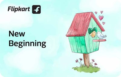 Flipkart Gift Cards - Get Flat 5% Discount with Various Cards/UPI + Burn Supercoins