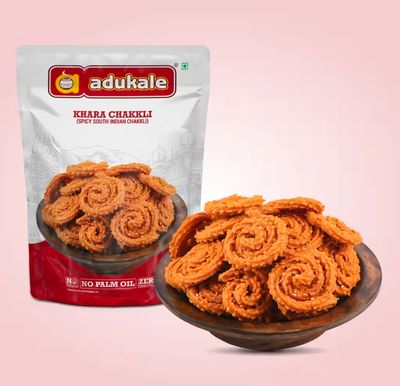 Adukale Snacks (Chakli, Kodubale, Nippattu & more) - Up to 84% OFF | Flat ₹9 Deals | Instamart