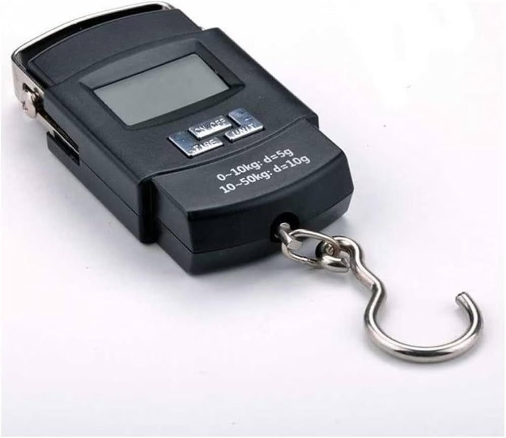 EDNITA Hanging Weight Machine Electronic Portable Digital LED Screen Luggage Weighing Scale, 50 kg/110 Lb For Multi-Purpose Use
