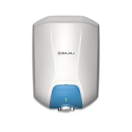 Bajaj Endure Series Gracio 25L Storage Water Heater For Home|5 Star Rated Geyser For Bathroom|Thermo-Knob|Shock Resistant Rust Proof|Child Safety|10-Yr Tank 6-Yr Element 4-Yr Product Warranty|White