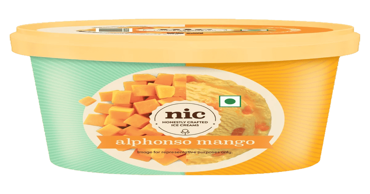 NIC Ice Cream Mango Ice Cream Cup