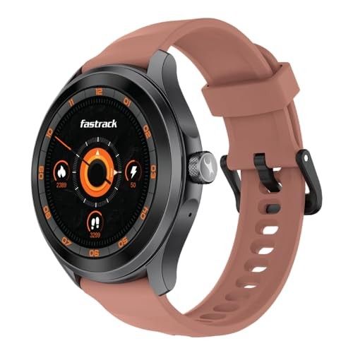 Fastrack VOX Pro Smart Watch with Offline Voice Commands,to-Do List - Deep Salmon