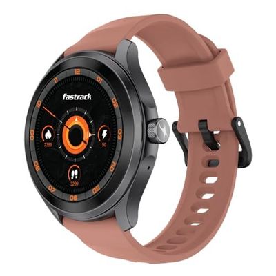 Fastrack VOX Pro Smart Watch with Offline Voice Commands,to-Do List - Deep Salmon