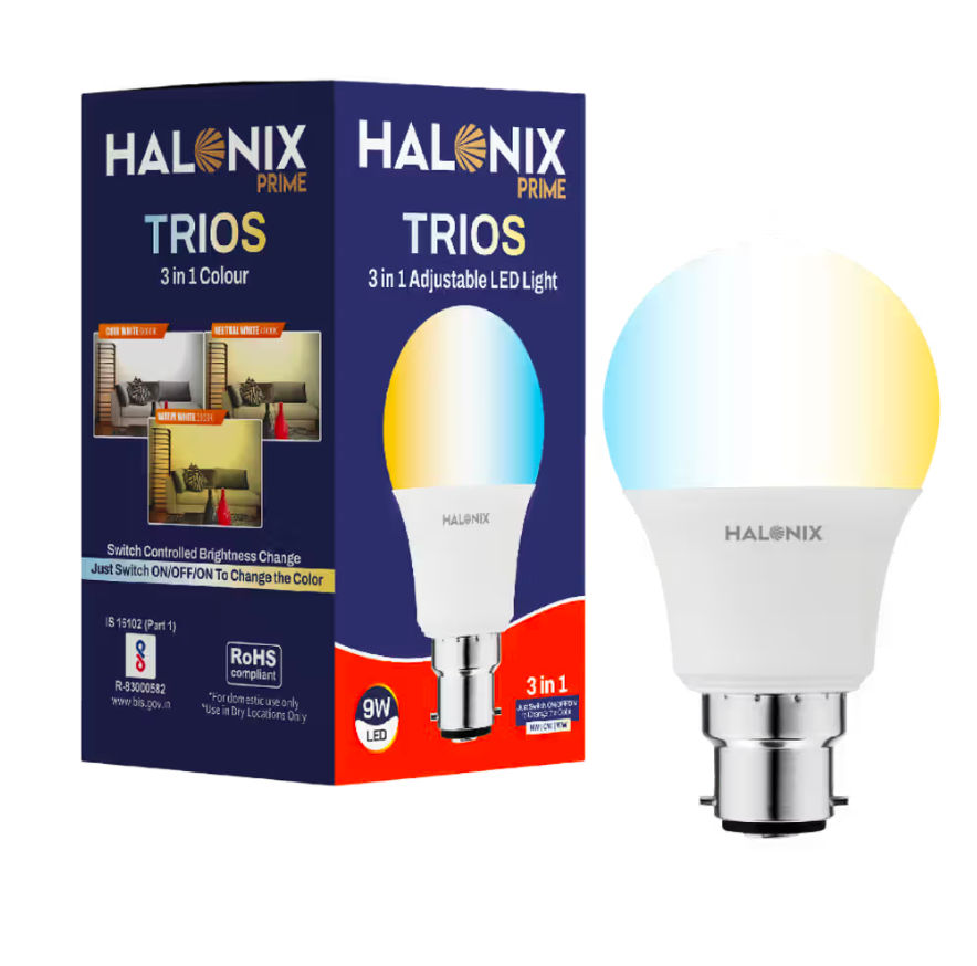 Instamart: Halonix Prime Trios LED Bulb - 82% OFF