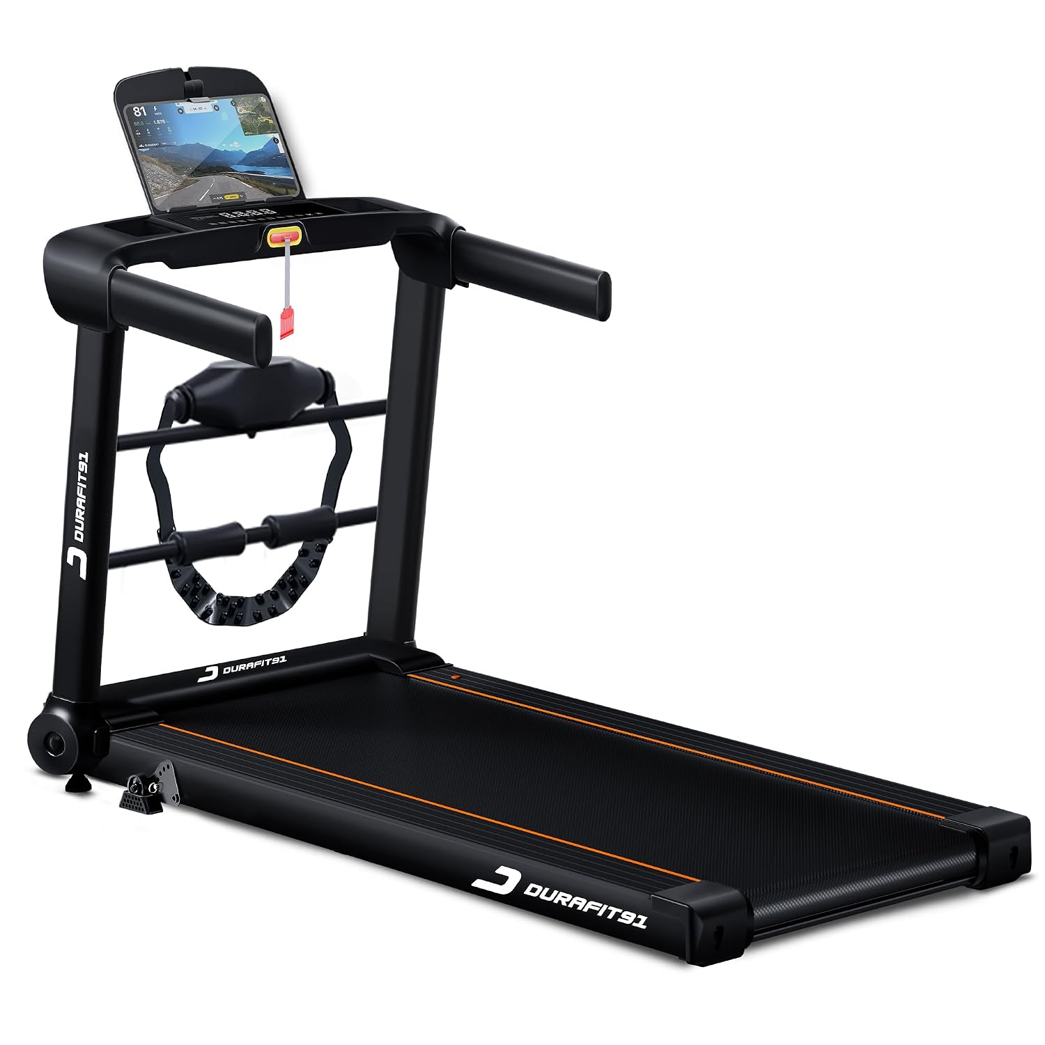 Durafit Ace 4.5 HP Peak BLDC Motorized Treadmill (16 km/h, Foldable) @ ₹19998 (₹18498 with SBI CC)