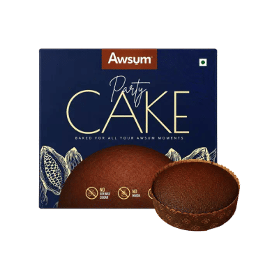 Awsum Chocolate Pound Cake Celebration Pack 200g