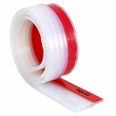 Door Bottom Sealing Strip Guard Protector Silicone Self Adhesive for Home from Dust, Insects, Waterproof, Soundproof Door Seal, Door Air Blocker 1 Meter Transparent (1 Meter, Transparent)