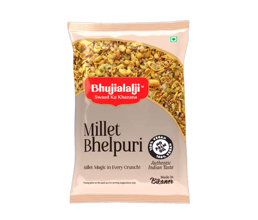 Bhujialalji Millet Bhelpuri (No Palm Oil) 150gm on Instamart