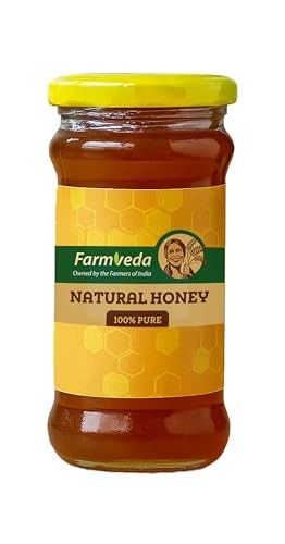 Farmveda Natural Honey (500 ml) | 100% Pure, Raw & Unfiltered |