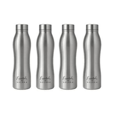 Solara Water Bottle 1 Liter for kids, Fridge, Office, 1000 ml Sta...more