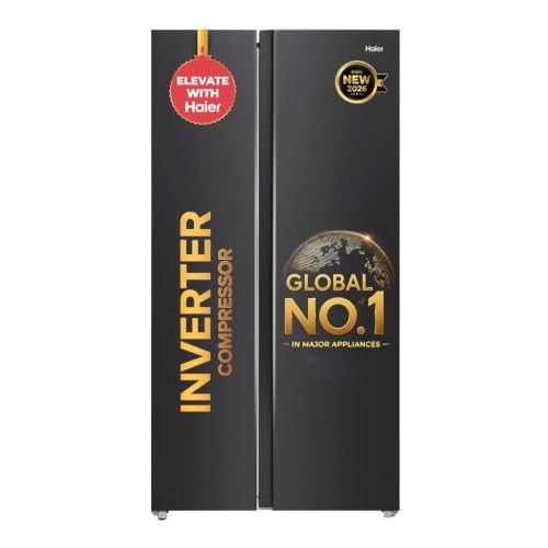 Haier 540 L 3 Star Frost Free Inverter Side by Side Refrigerator