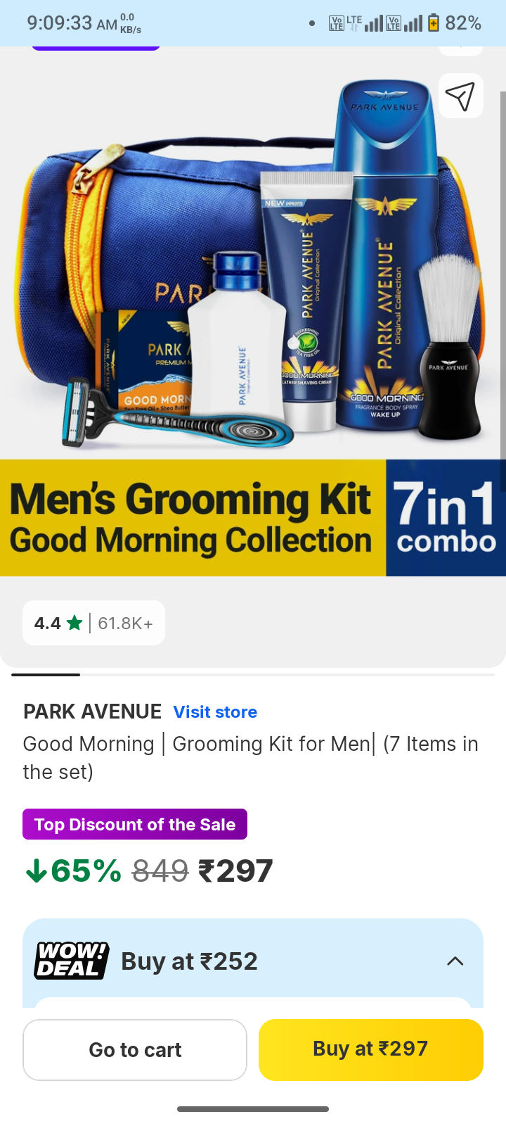 Park Avenue Grooming Kit for Men