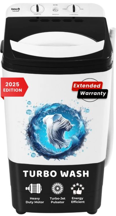InnoQ 8.5Kg Turbo Wash Washer Only