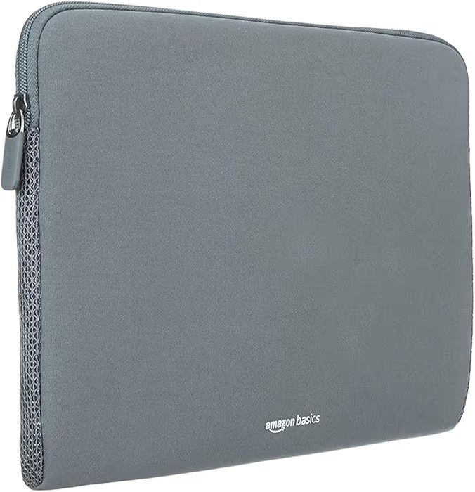 Amazon Basics Laptop Sleeve Case Cover Pouch for 14-Inch, 14.1-Inch Laptop for Men & Women
