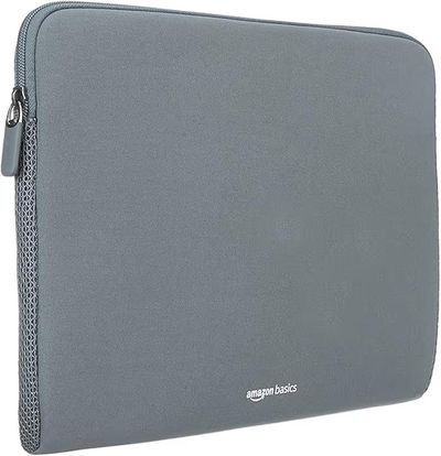 Amazon Basics Laptop Sleeve Case Cover Pouch for 14-Inch, 14.1-Inch Laptop for Men & Women