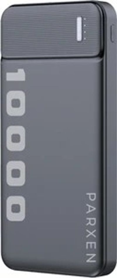 PARXEN 10000 mAh 22.5 W Slim Power Bank (Black, Lithium Polymer, ...more