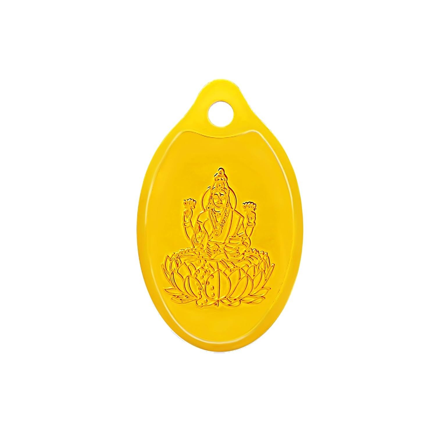 Muthoot PAPPACHAN Swarnavarsham 24K (999) Laxmi Pendant 5 Gram