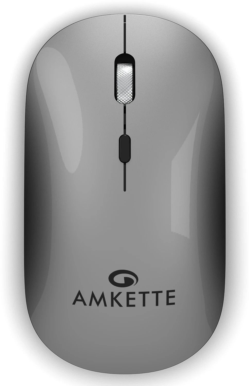 AMKETTE Hush Pro Epic Ambidextrous Optical Mouse (2.4GHz Wireless...more