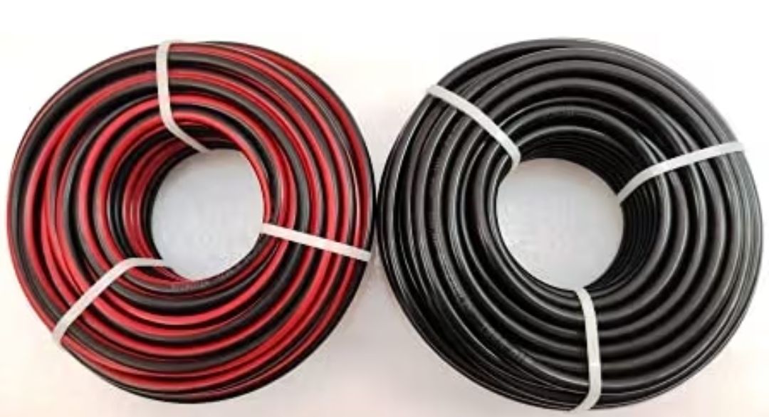 Microtek 4sq mm Solar DC Cable XLPO TUV 10 Meter (10m Red, 10m Black)