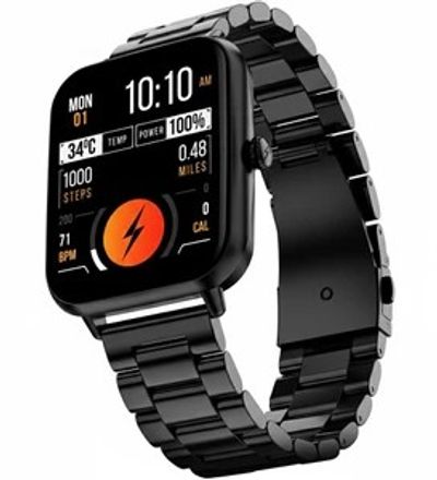 Fire-Boltt Ninja Blaze 1.83" HD Display Stainless Steel Built Blu.