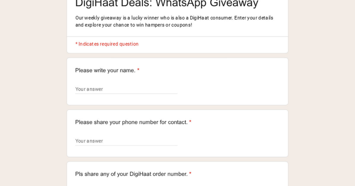digihaat giveaway