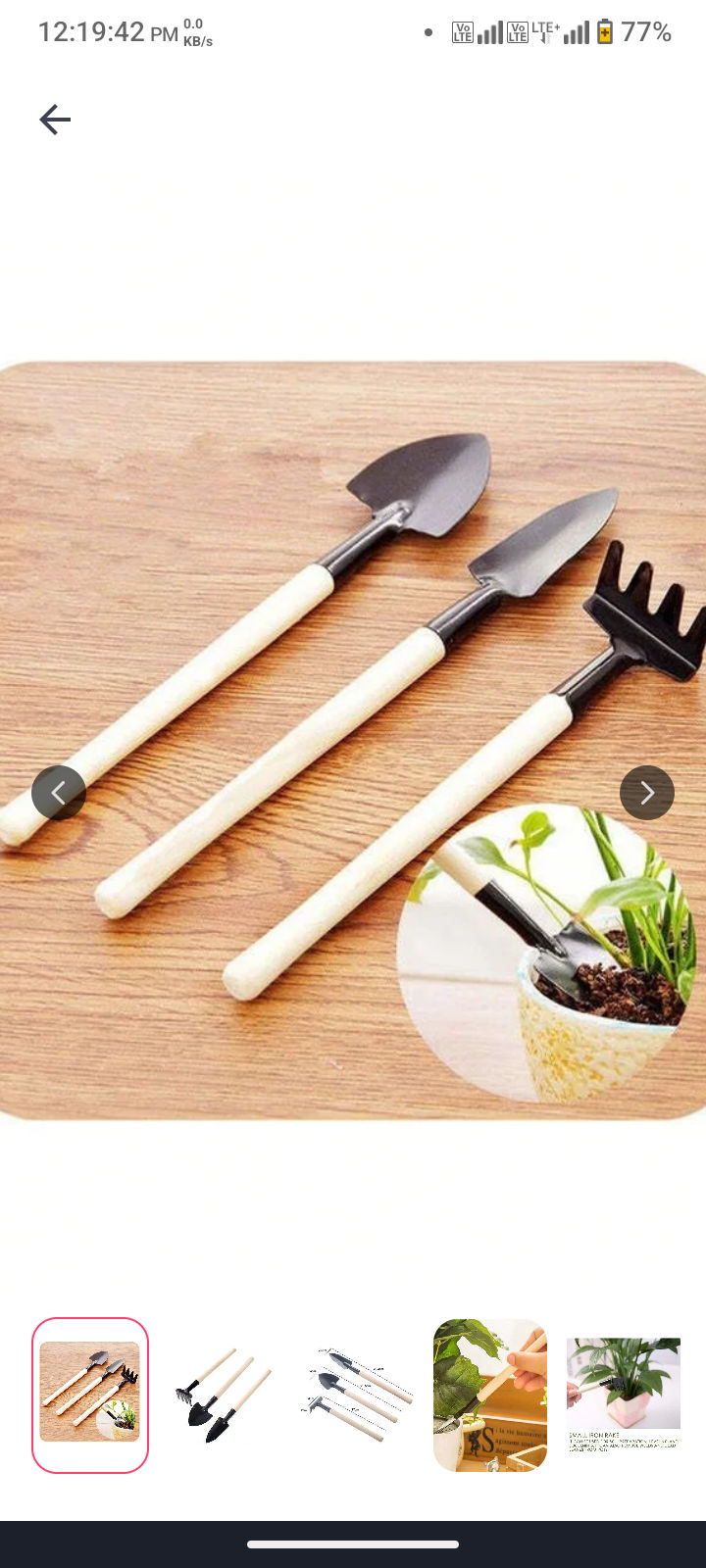 Deodap 3 piece garden tool