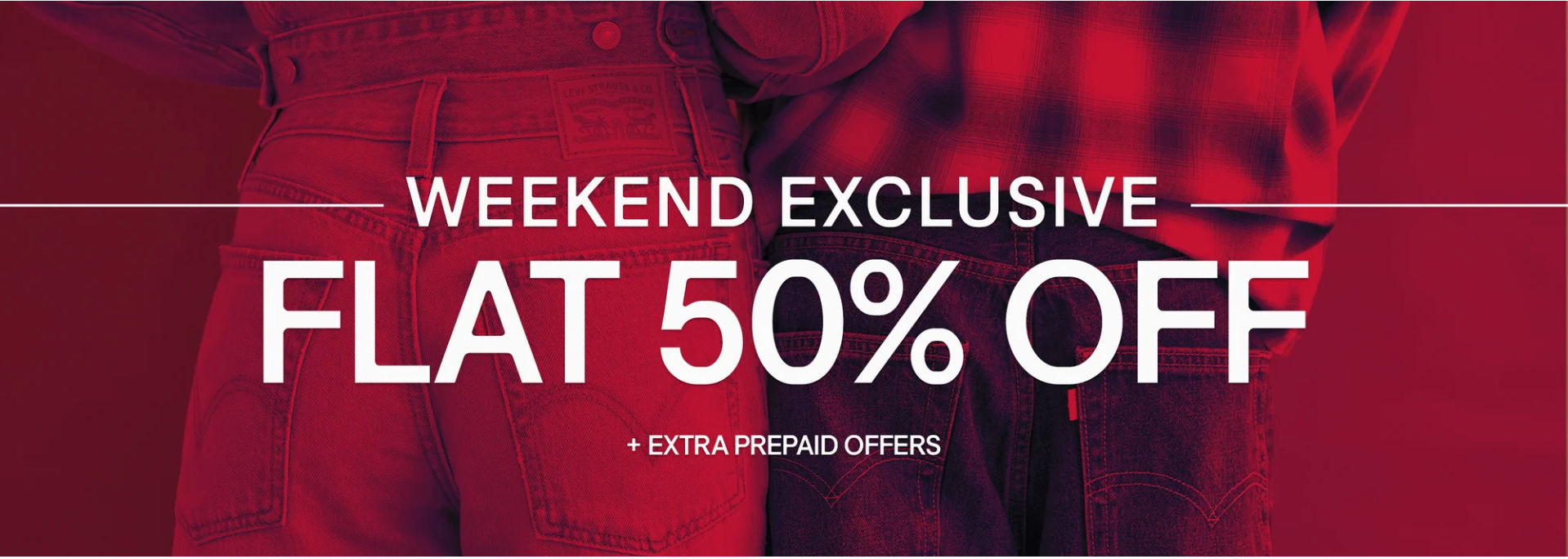 Weekend Exclusive | Flat 50% Off | + Extra Prepaid offers