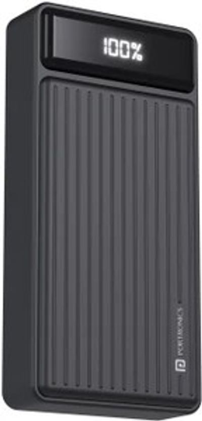 Portronics 20000 mAh 22.5 W Compact Power Bank (Black, Lithium Po...more