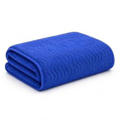 Cortina Towels for Bath (70 x 140 cm) - 380 GSM Microfiber Bath Towels, Ultra Soft, Highly Absorbent & Quick Dry for Gym, Beach & Bathroom Towels for Men, Women & Kids (Navy Blue)