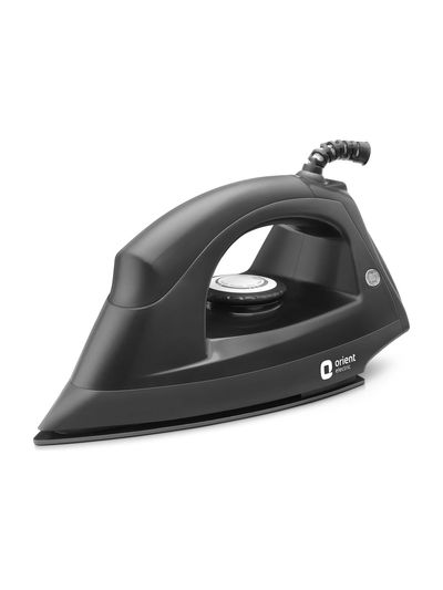 Orient Electric Fabriglide 1000 W Dry Iron (Black & Grey)