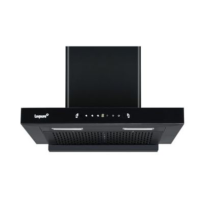 Livpure Fenix 60 cm | T-Shape Chimney | 1400 m³/hr Suction | Filterless | Touch & Gesture Control | Low Noise | 10 Years Motor + 2 Years Comprehensive Warranty | Black