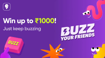 SWIGGY - Buzz your friends offer ( Earn upto 1000 free cash)