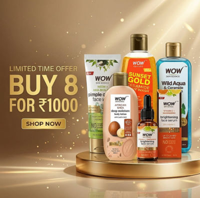 WOW Deal: Buy 8 at ₹1000 (Build your own Bundle)